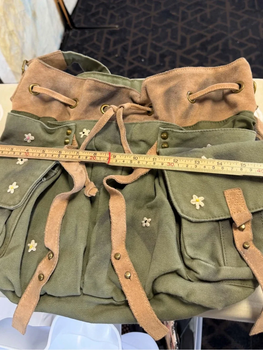 Free People Mason Slouchy Bucket Bag